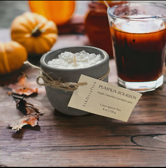 Pumpkin Bourbon Candle