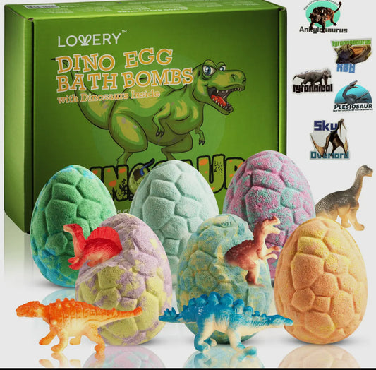 Dinosaur Bath Bomb Set