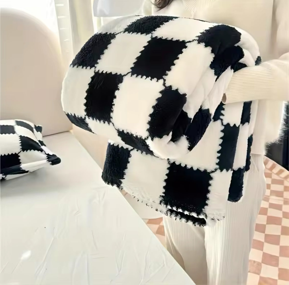 Checkered Throw