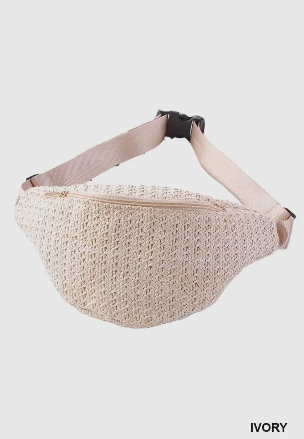 Woven crossbody bag