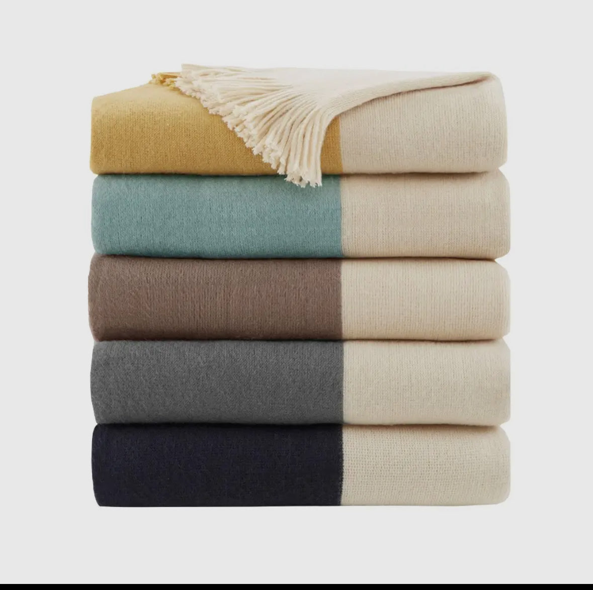 Cashmere Throw Blanket