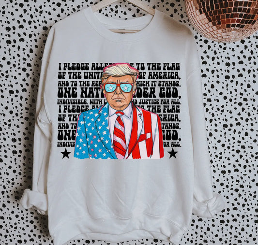 Pledge Trump Crewneck