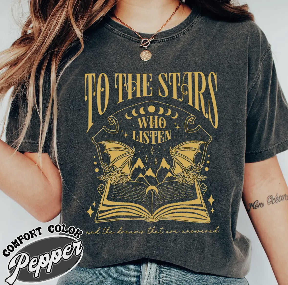 To the Stars Who Listen Tee- ACOTAR