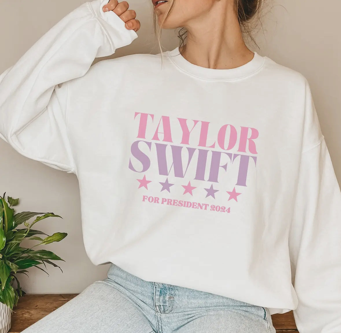 Swift for President Crewneck