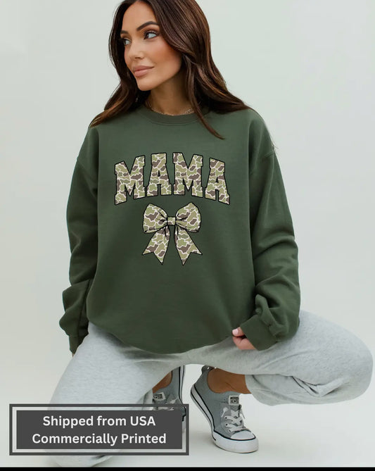 Army Mama Crewneck