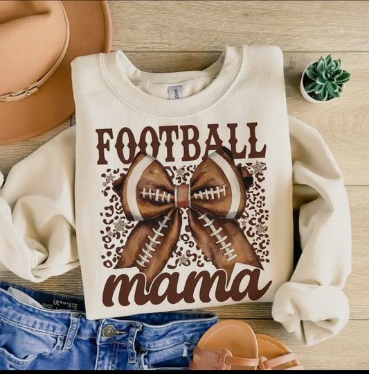 Football mama crewneck