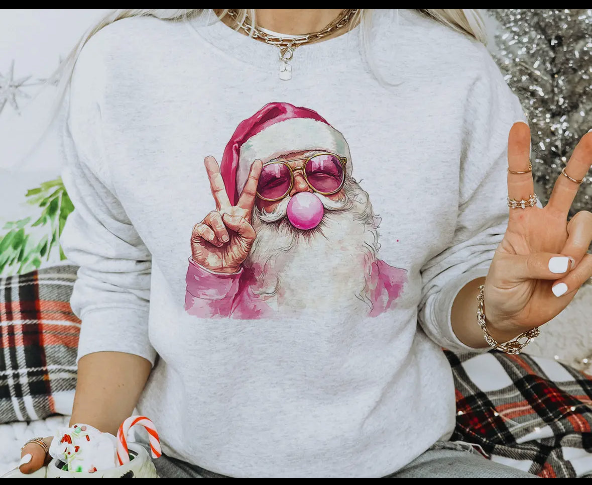 Santa Bubble Crewneck