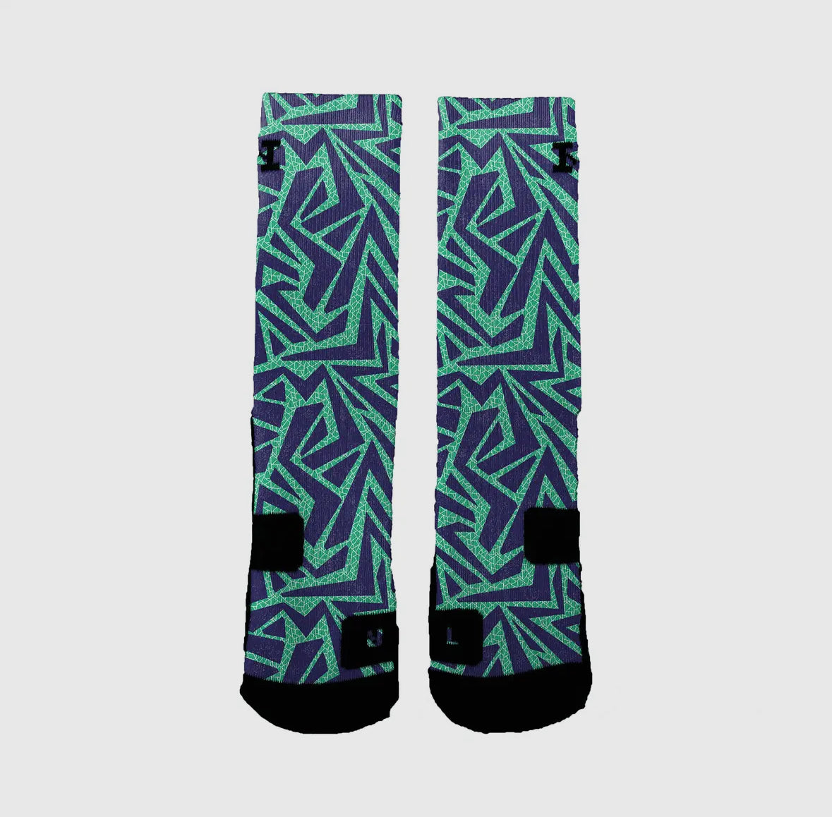 Nola gumbo maze socks