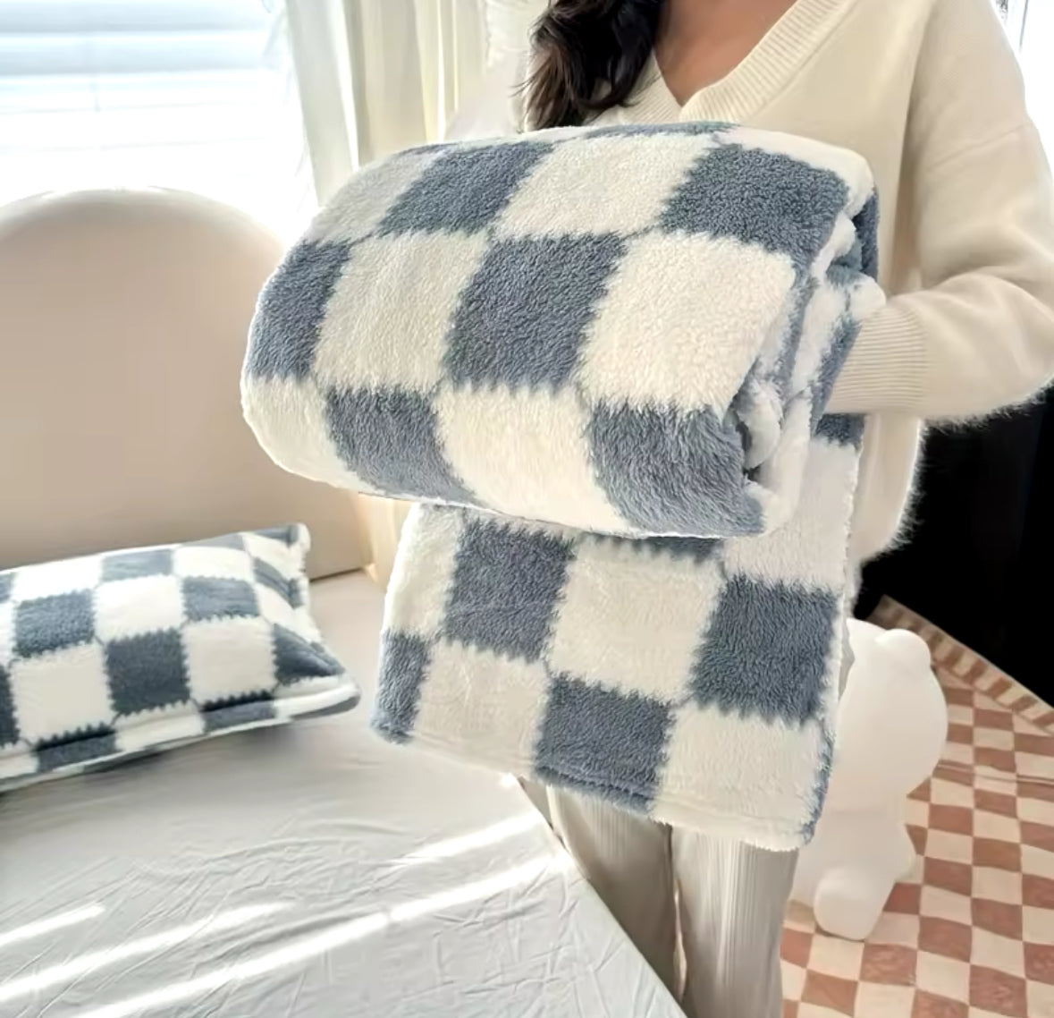 Checkered Throw