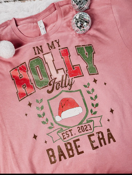 Holly Jolly Babe Tee