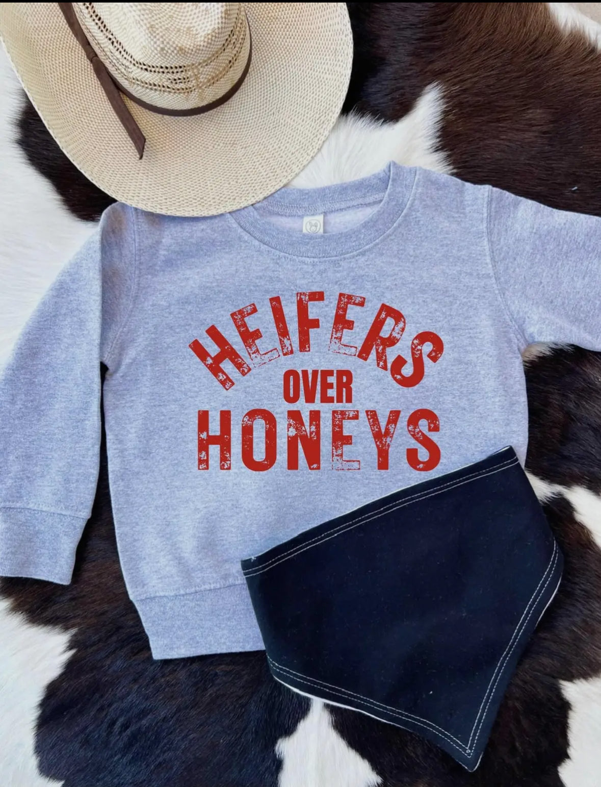 Heifers Honey Crewneck