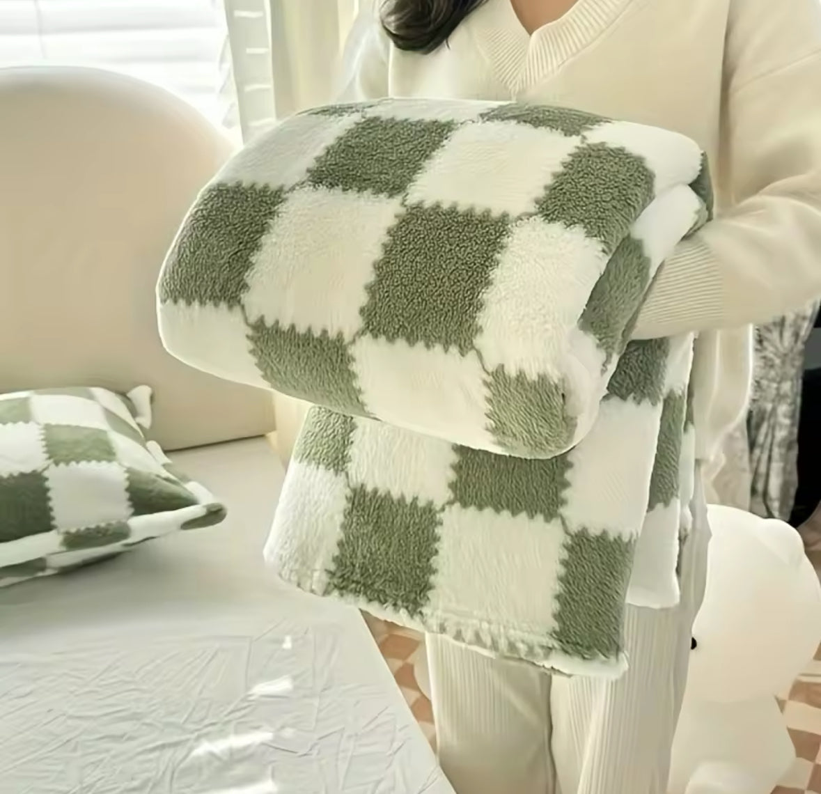 Checkered Throw