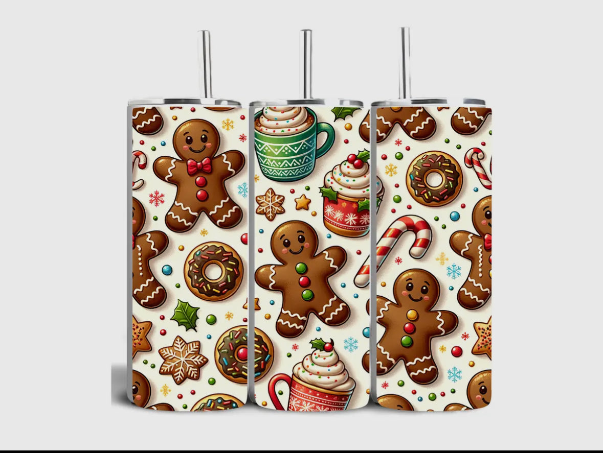 Gingerbread 20oz Tumbler