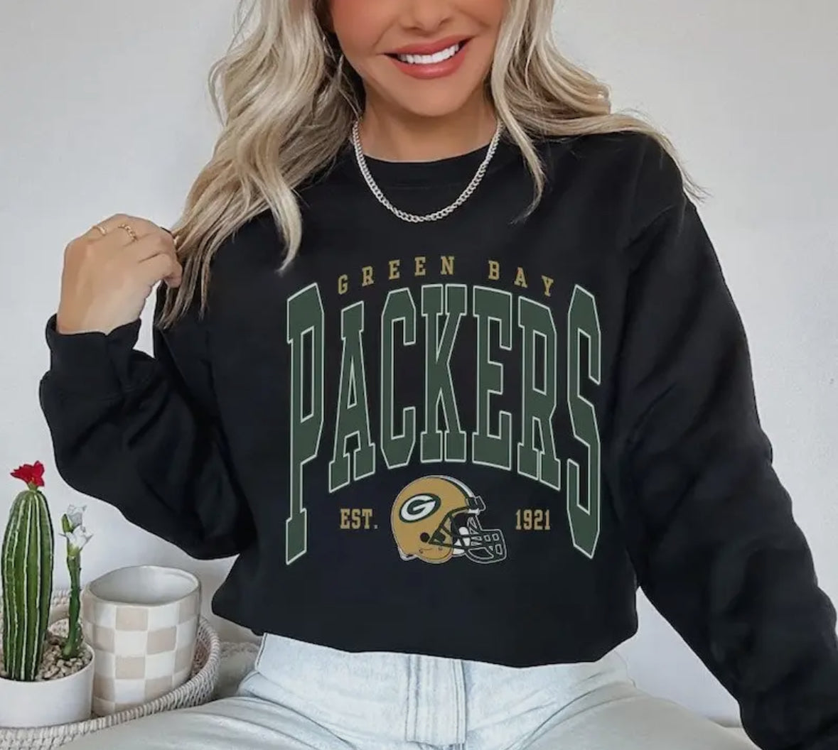 Green Bay Crewneck Black