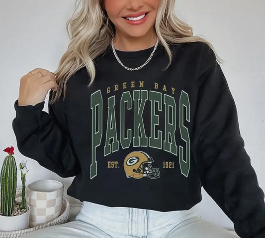 Green Bay Crewneck Black