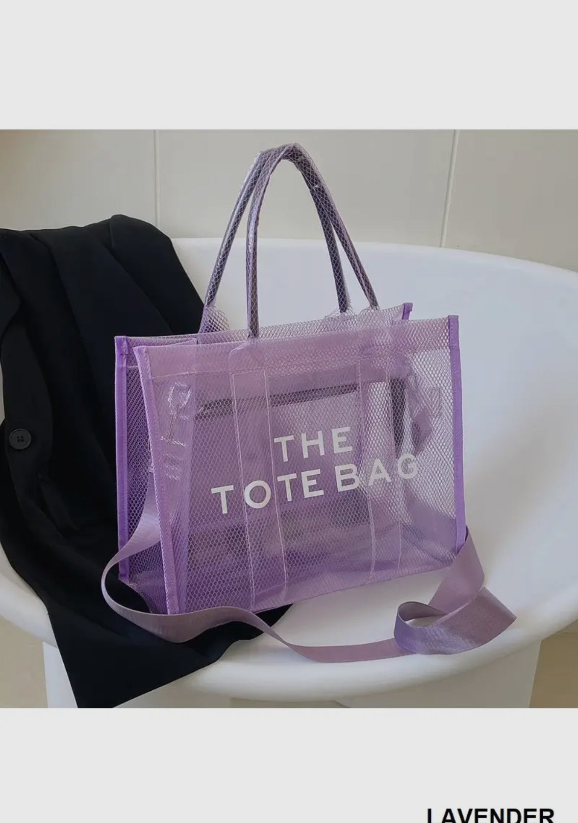 The Tote Bag - clear version