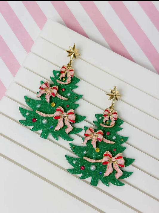 Christmas Tree Earrings