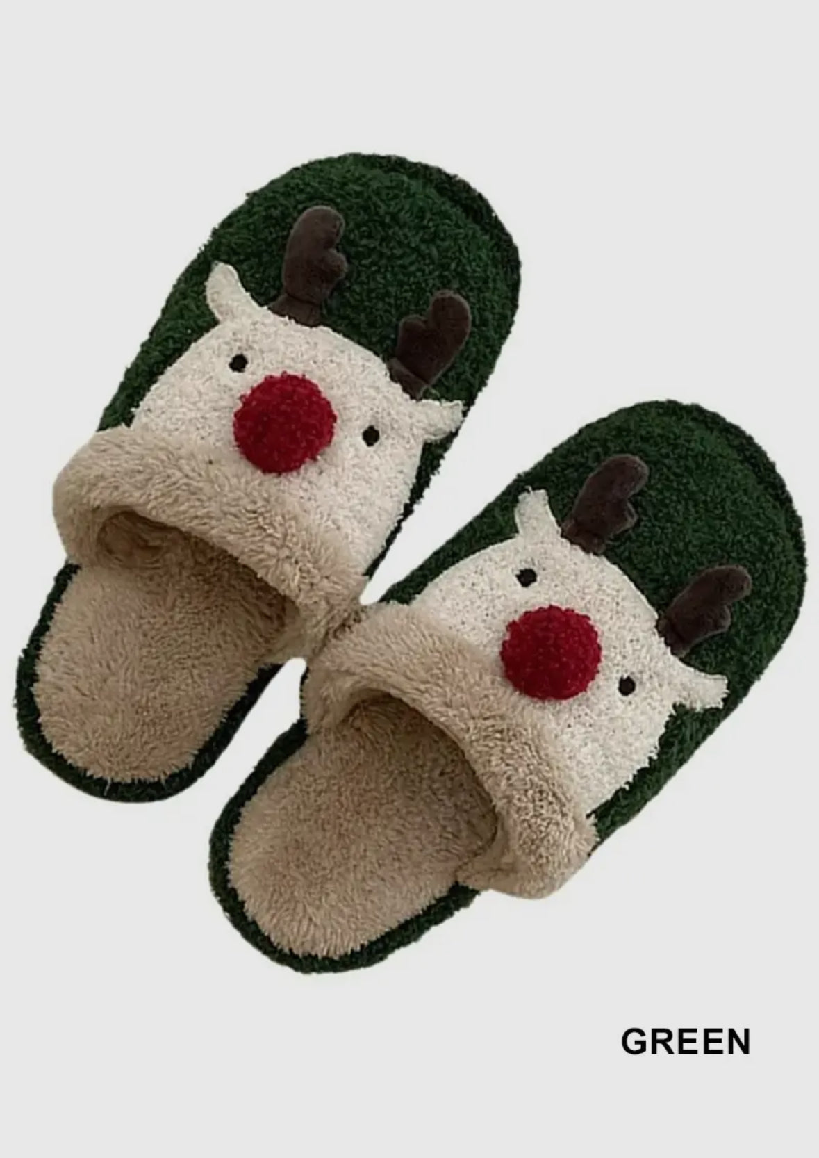 Reindeer Slippers