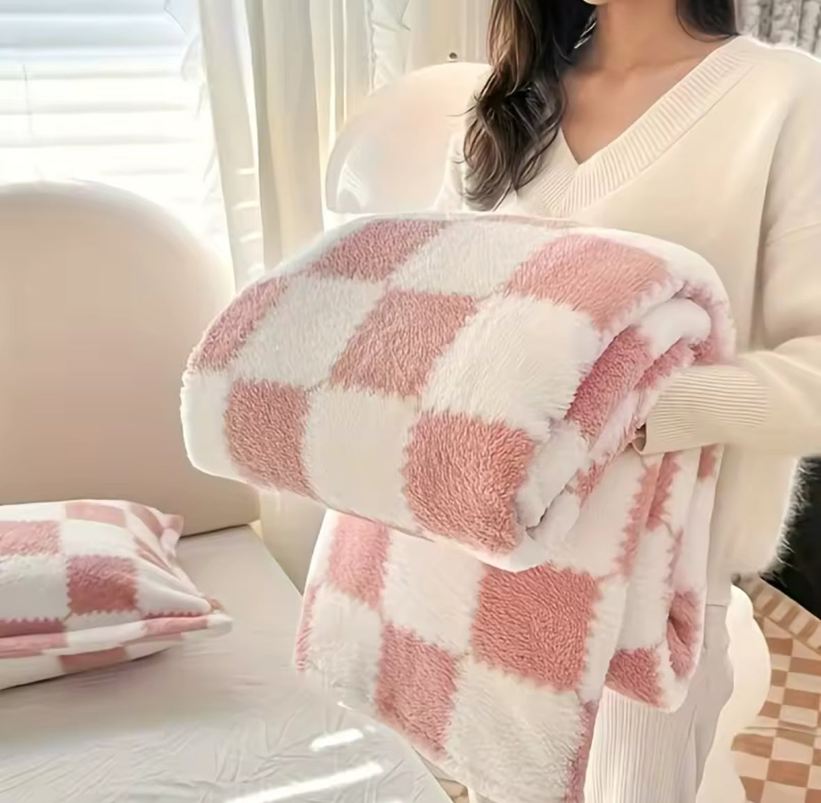 Checkered Throw