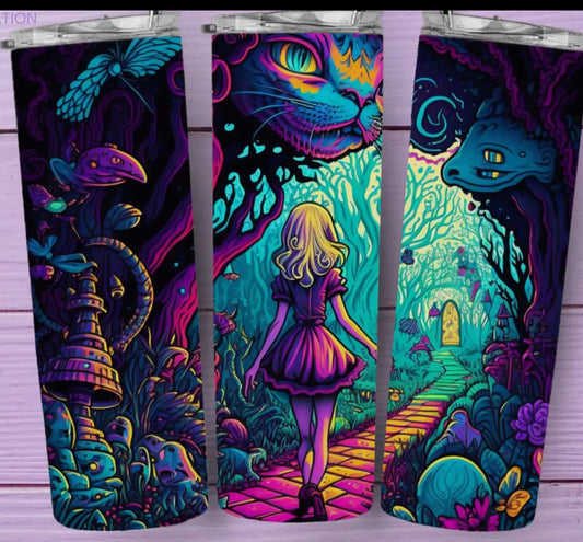 Alice in Wonderland Tumbler